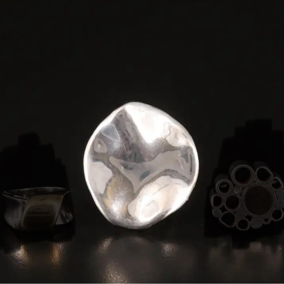 Vintage Bat Ami 925 electro form art deco ring sz 6.75 - Picture 1 of 3